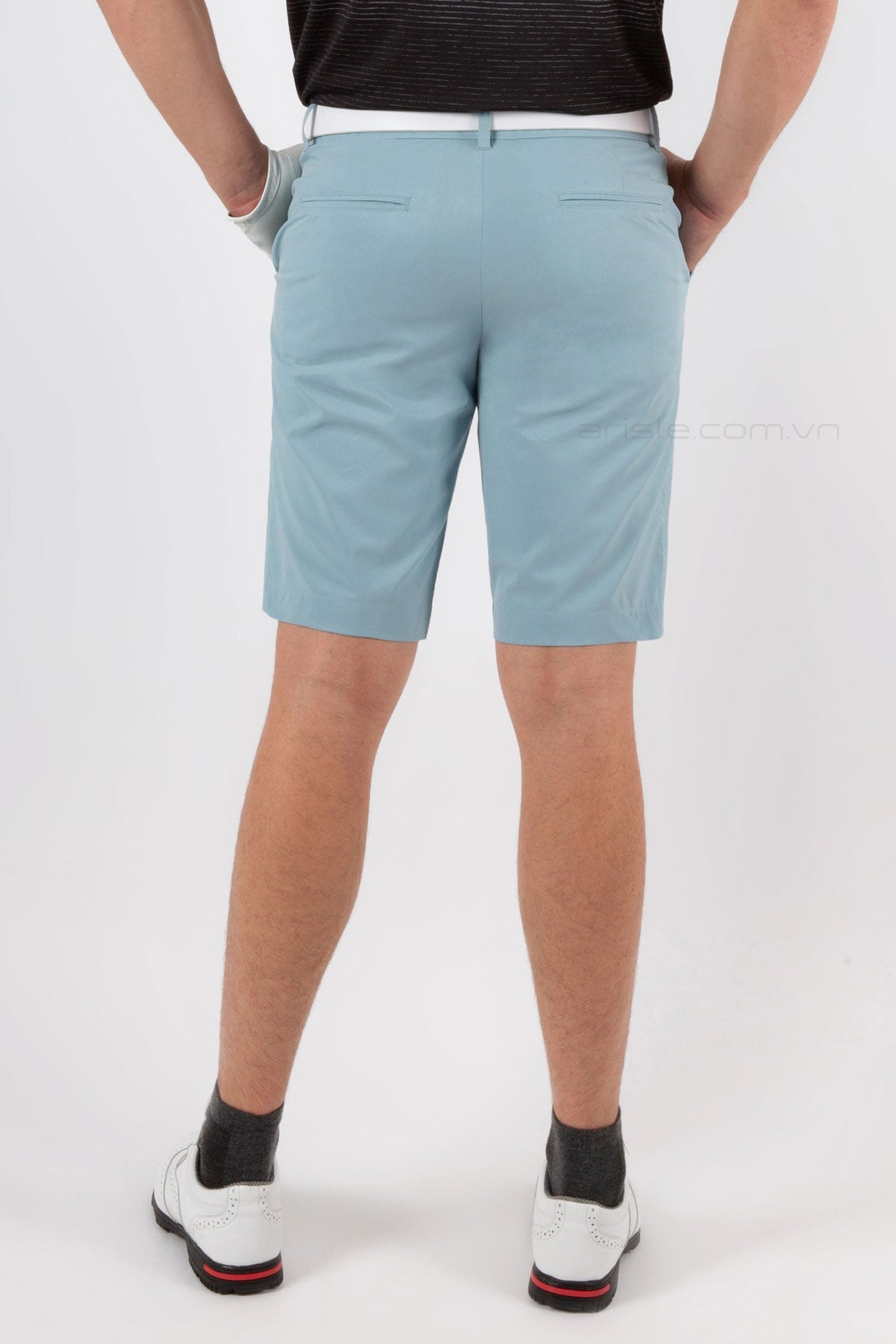 Quần Shorts Golf Arisle Bossman Pastel Blue