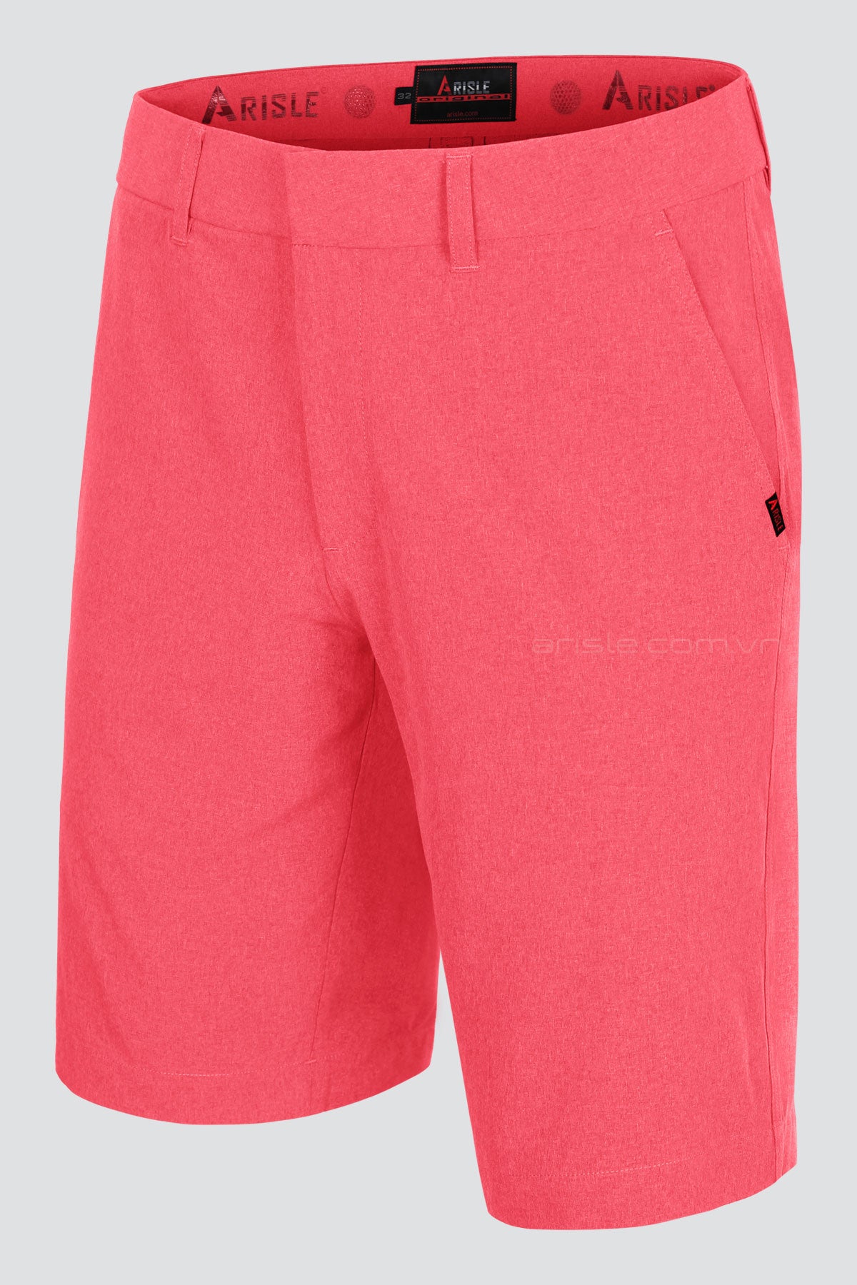 Quần Shorts Golf Arisle Bossman Pixel Coral