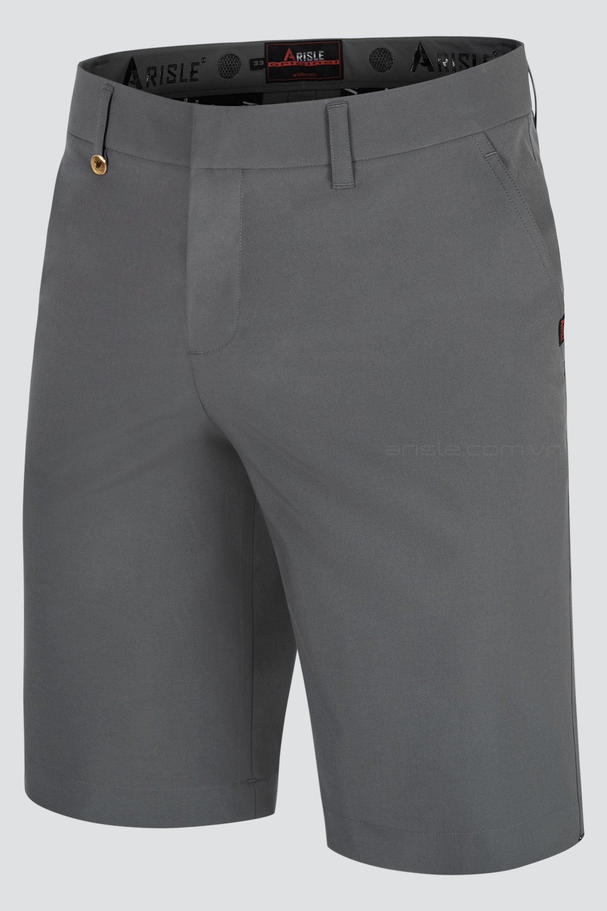 QUẦN SHORT GOLF ARISLE BOSSMAN GERMAN GREY