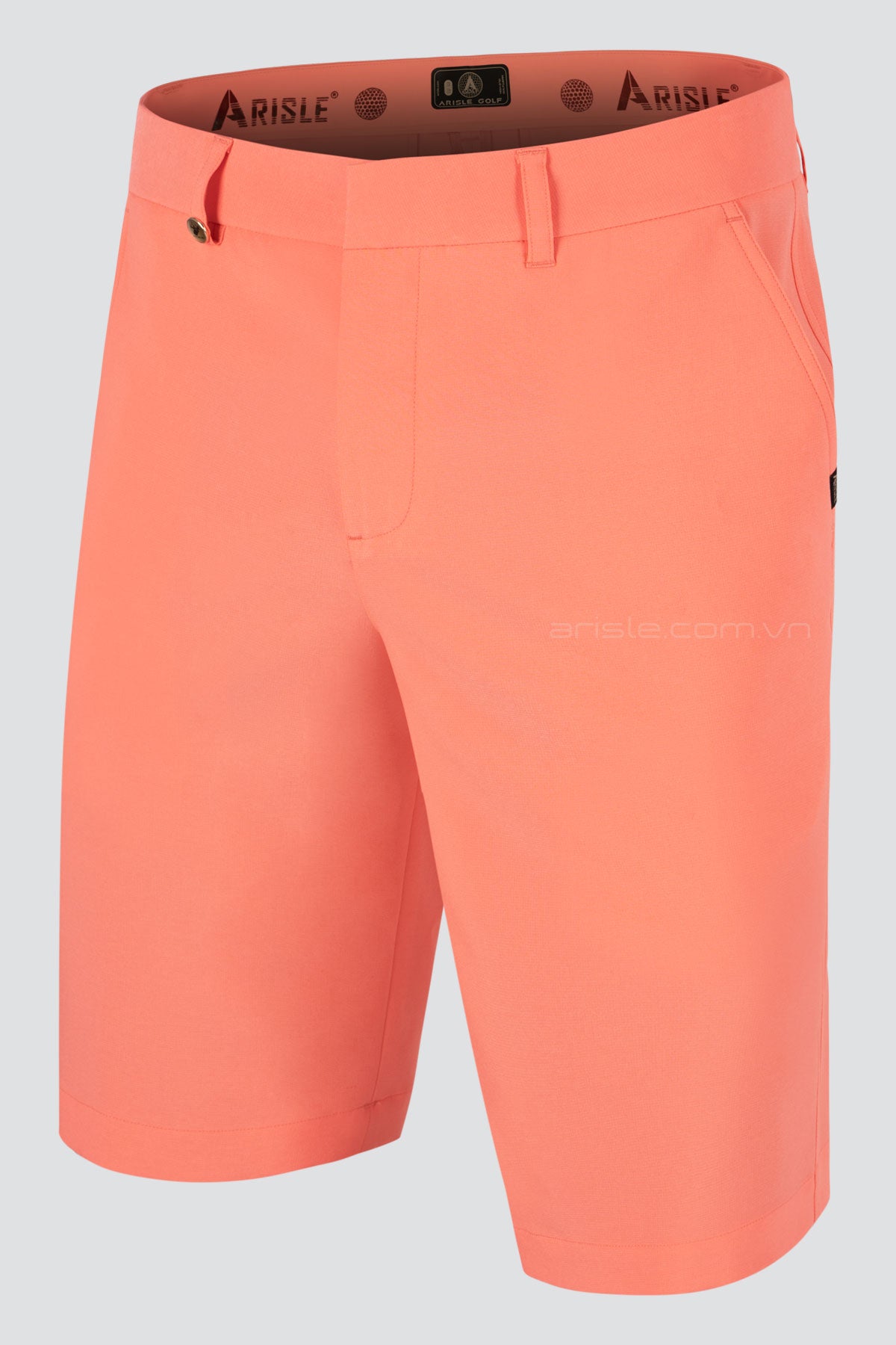 Quần Short Golf Nam ARISLE Bossman Pastel Orange