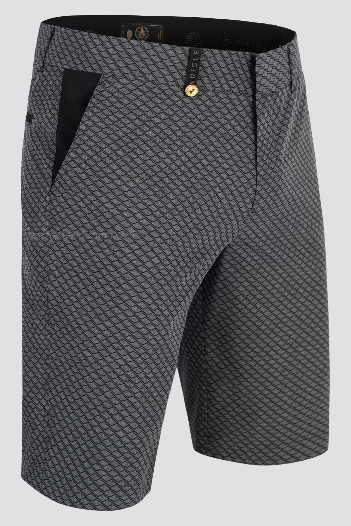 Quần Shorts Golf Nam ARISLE DS Grey Dimension