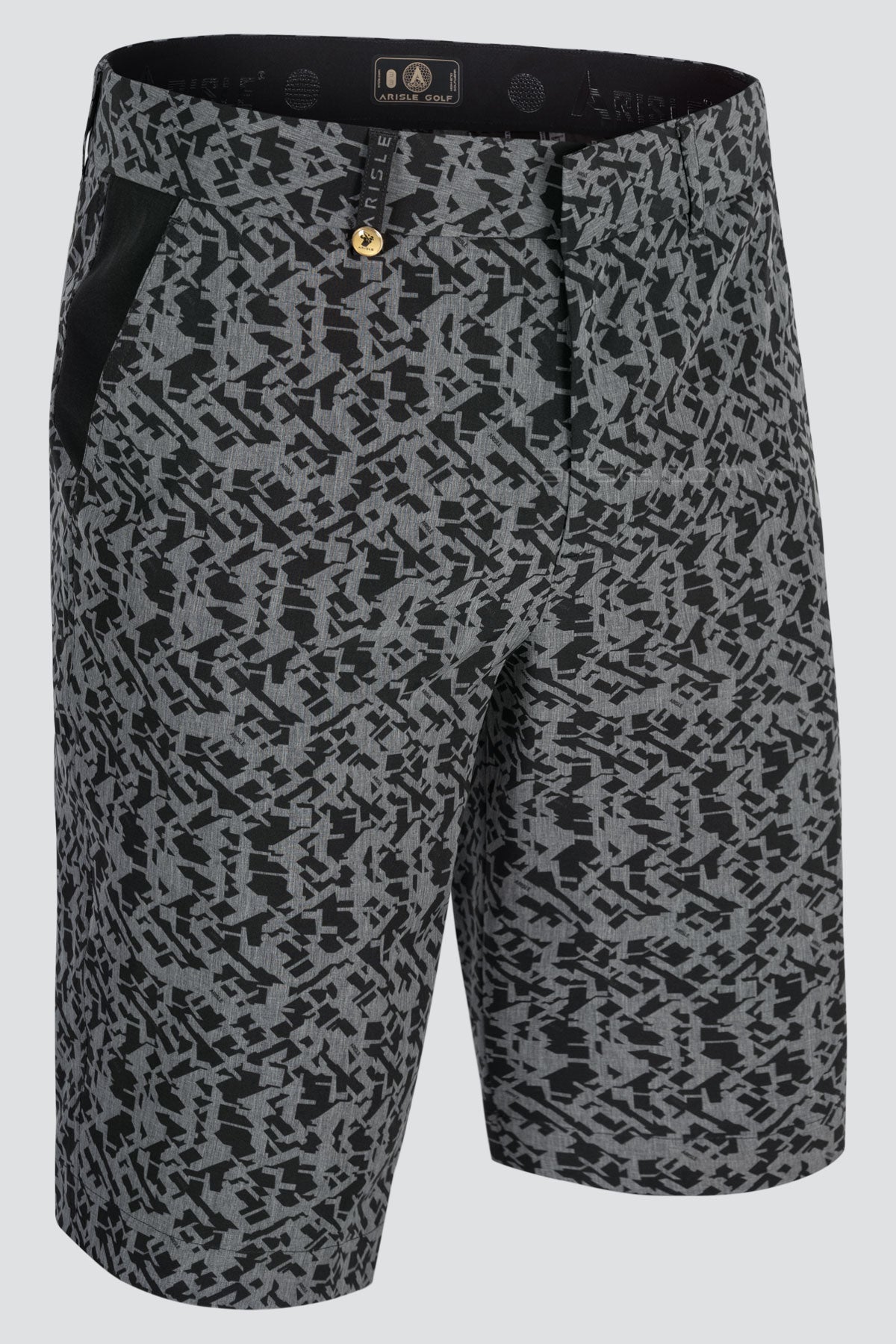 Quần Shorts Golf Nam ARISLE DS Modern Grey Camo