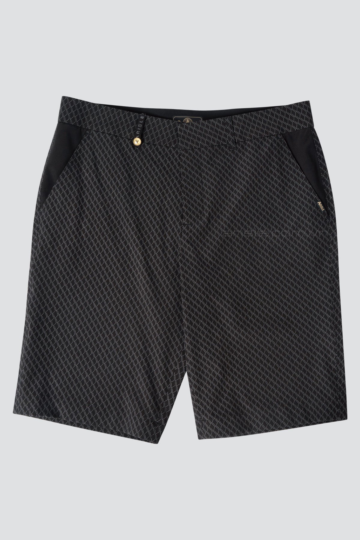 Quần Shorts Golf Nam ARISLE DS Black Dimension