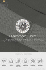 Quần Golf Nam ARISLE Diamond Chip Earl Grey