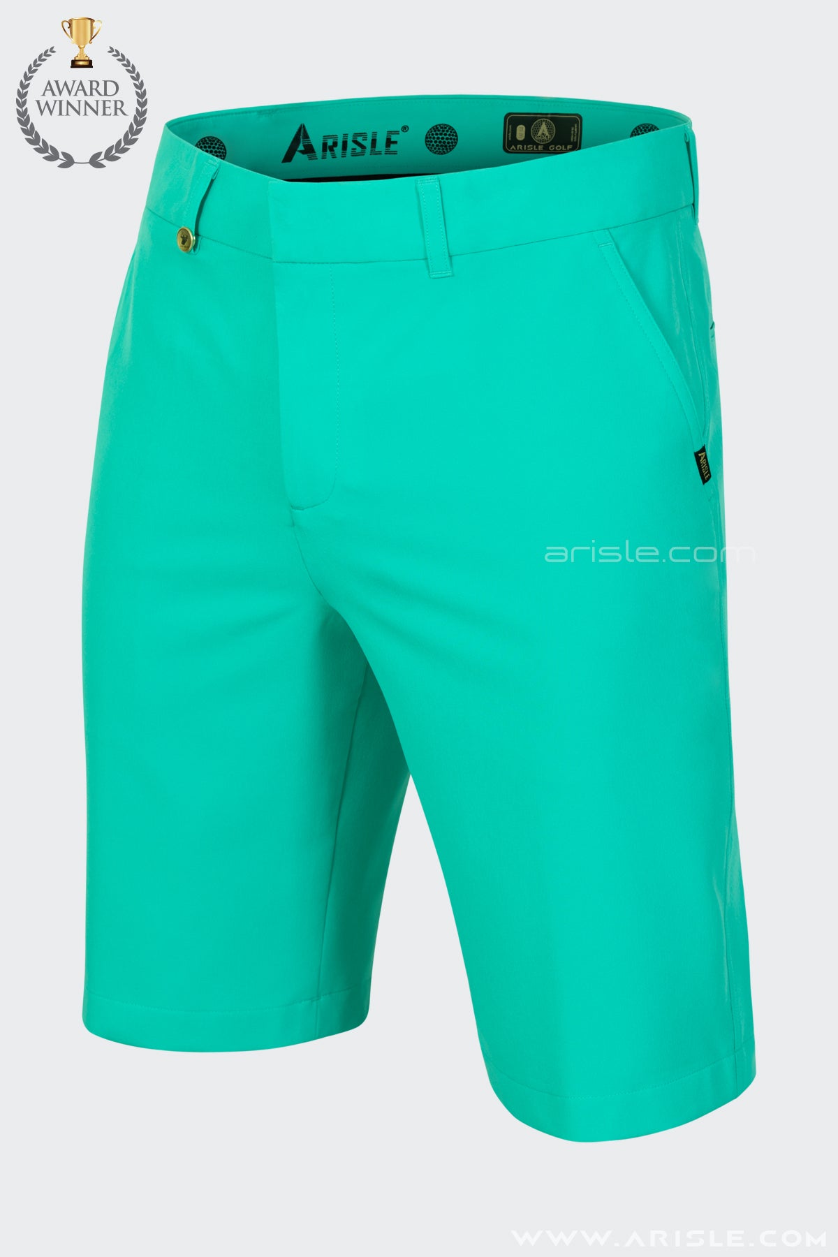 [New in] - Quần Golf Short ARISLE Diamond Chip Bright Emerald