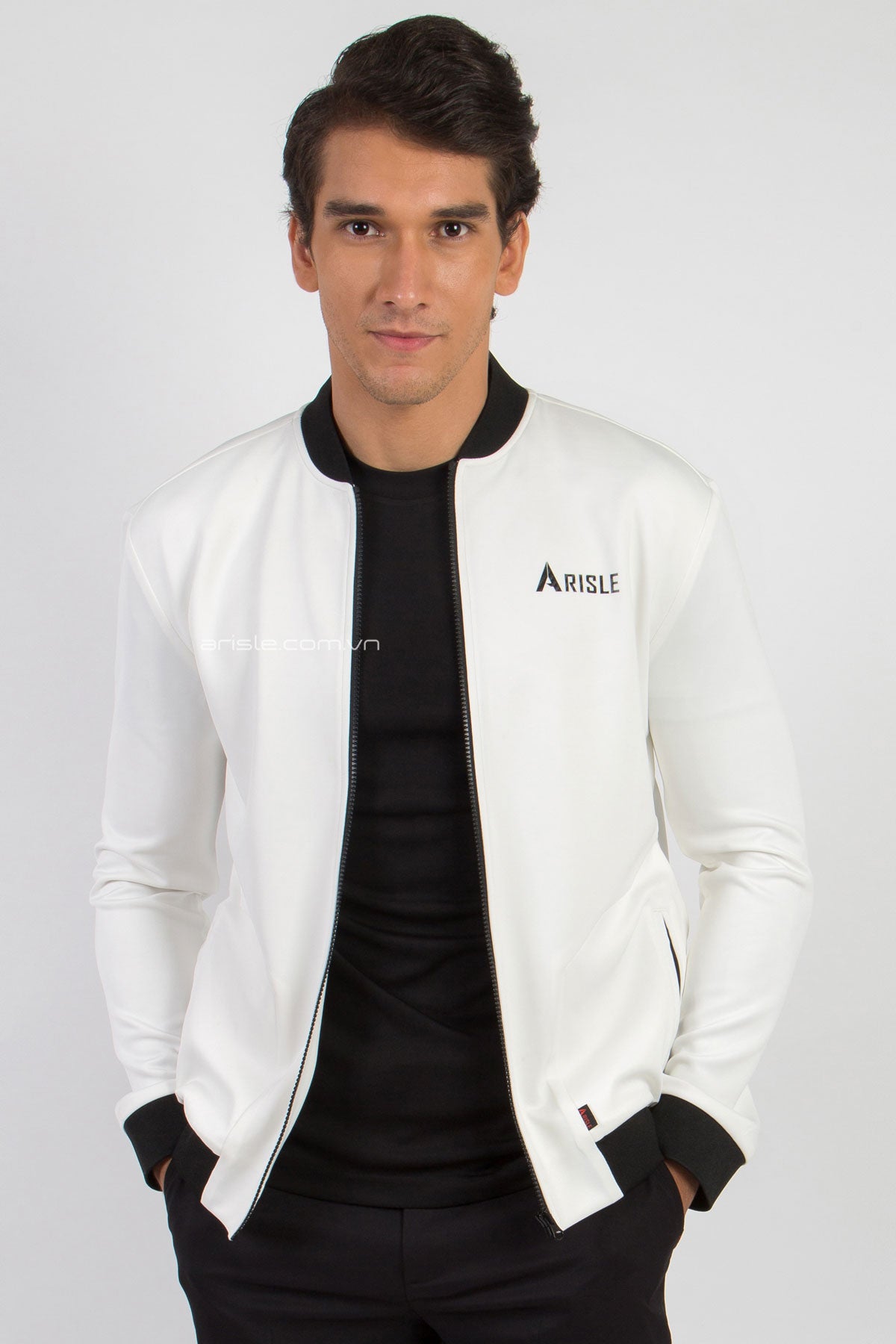 Áo Khoác Golf ARISLE Classy White