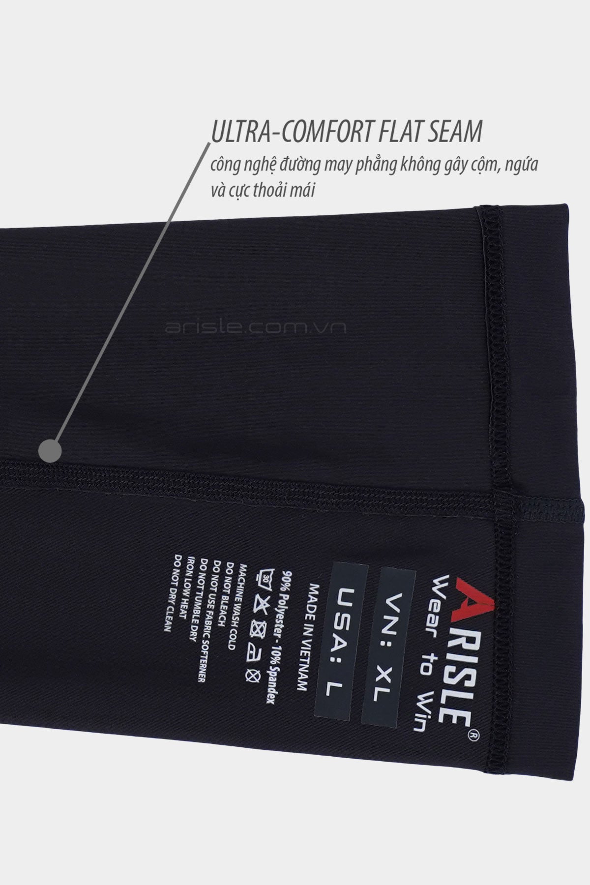 Ống tay golf ARISLE Solarshield Black