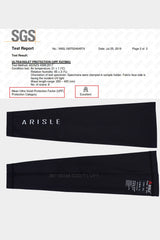 Ống tay golf ARISLE Solarshield Black