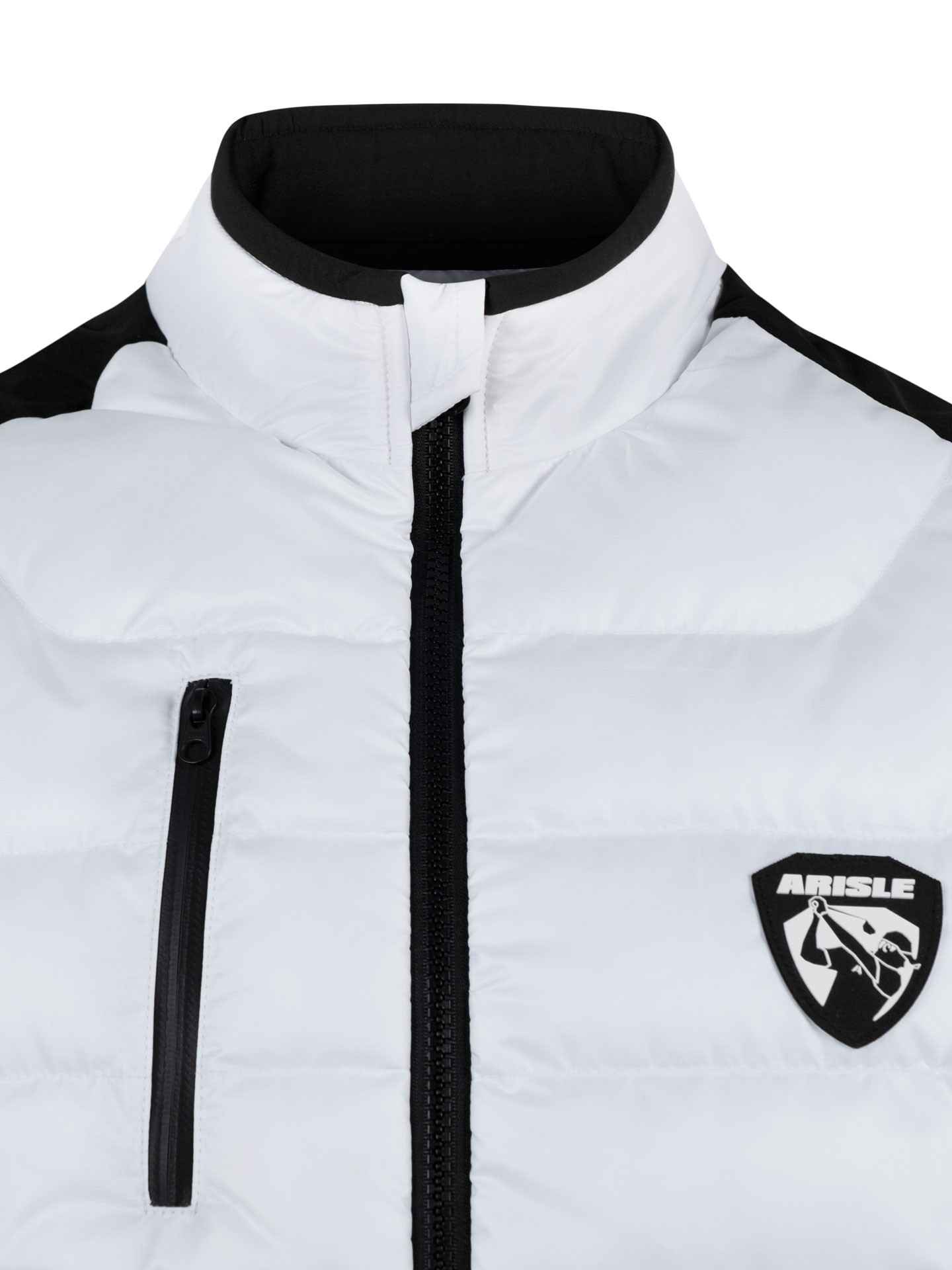 Áo Gilet Phao Golf ARISLE Hybrid Jacket Diamond White