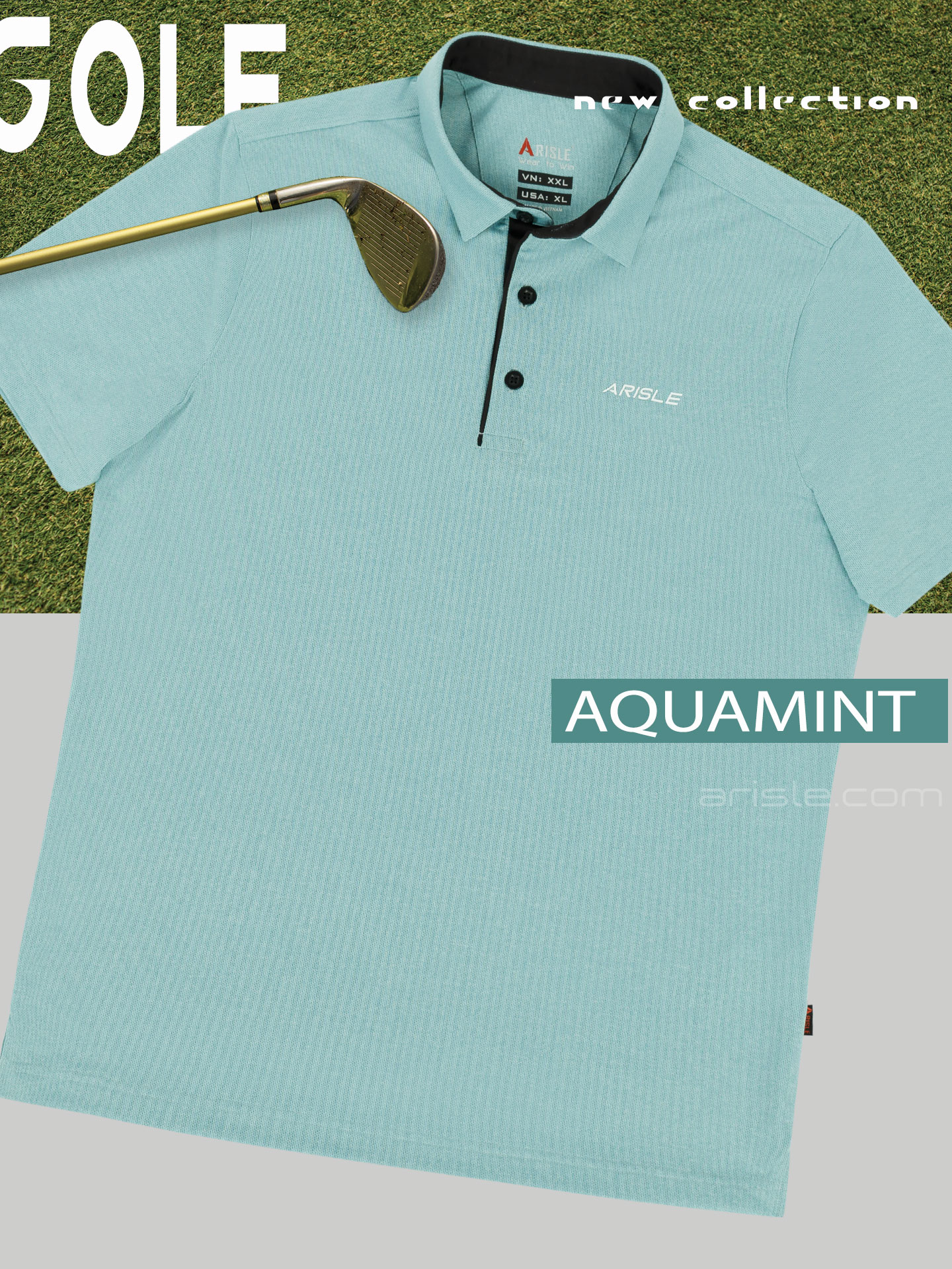 Ao-Polo-Golf-ARISLE-Aquamint-8