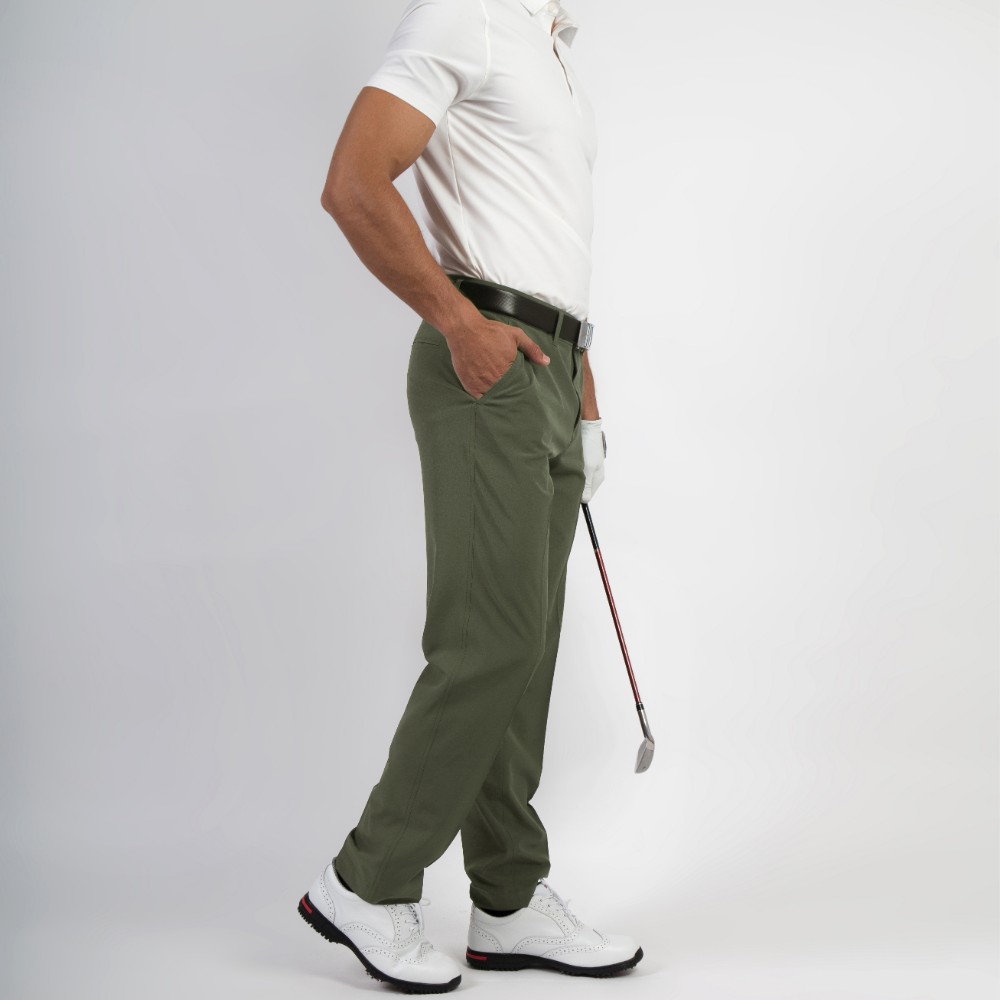 Quần Golf Dài Arisle Pro-Course Bossman Olive Green