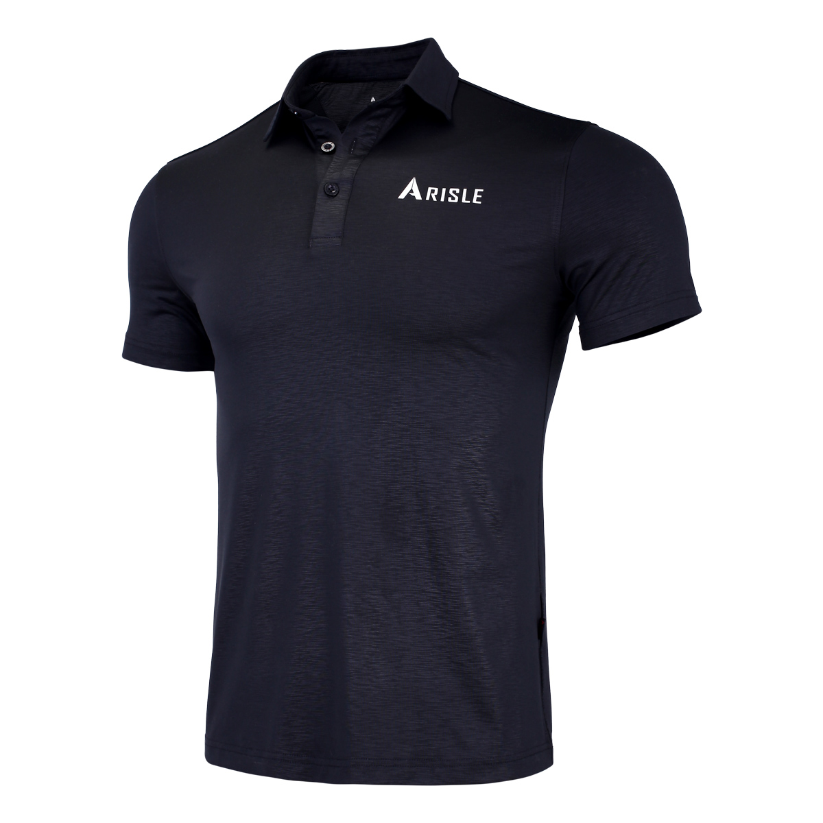Áo Arisle Black Galaxy Polo Shirt