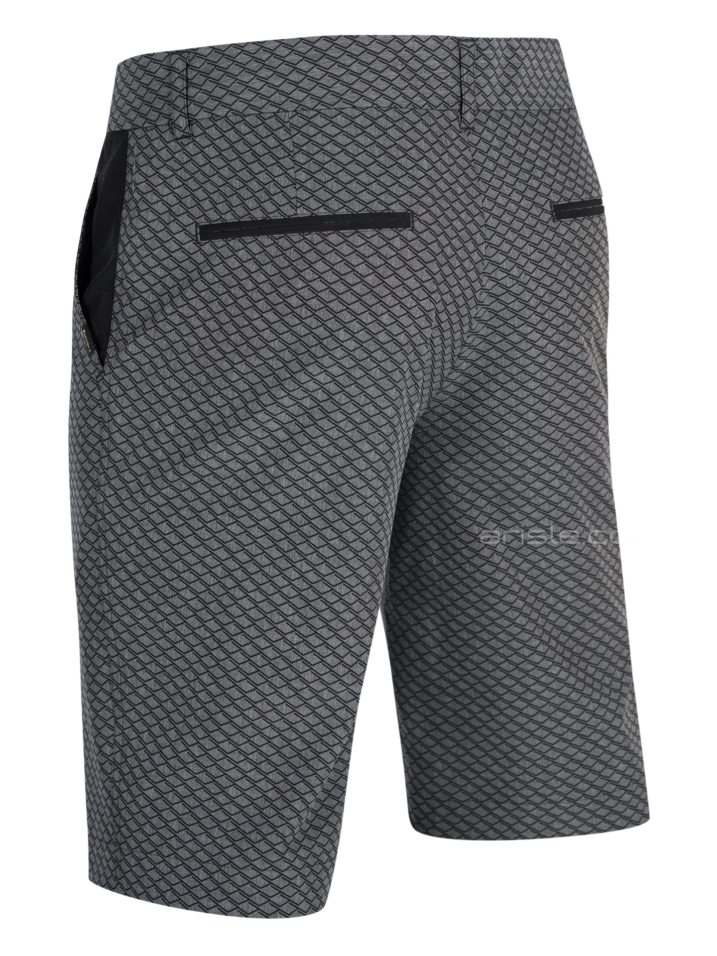 Quần Shorts Golf Nam ARISLE Grey Dimension