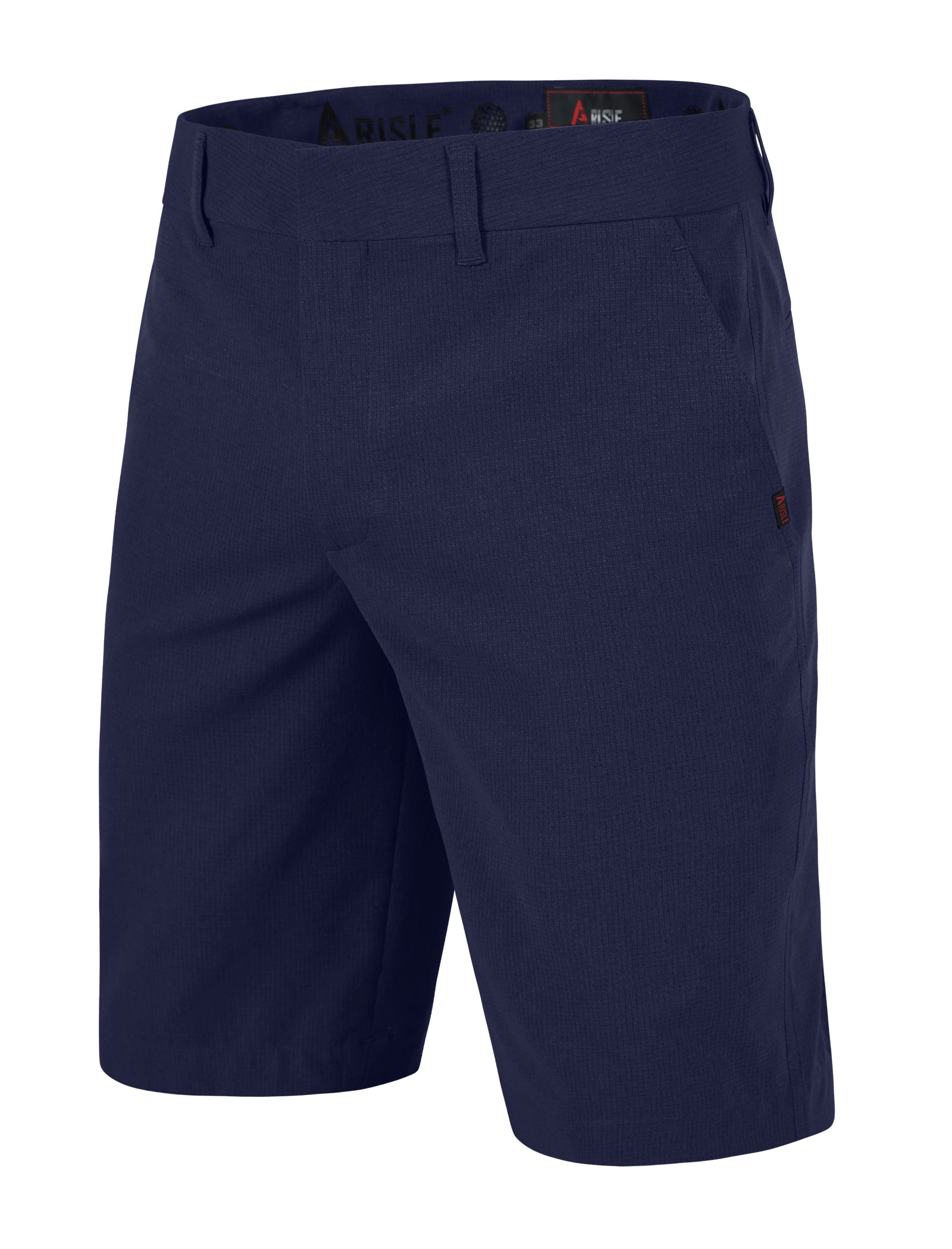 QuYn-Shorts-Golf-Arisle-Square-knot-Ventcool-Dark-Blue_1