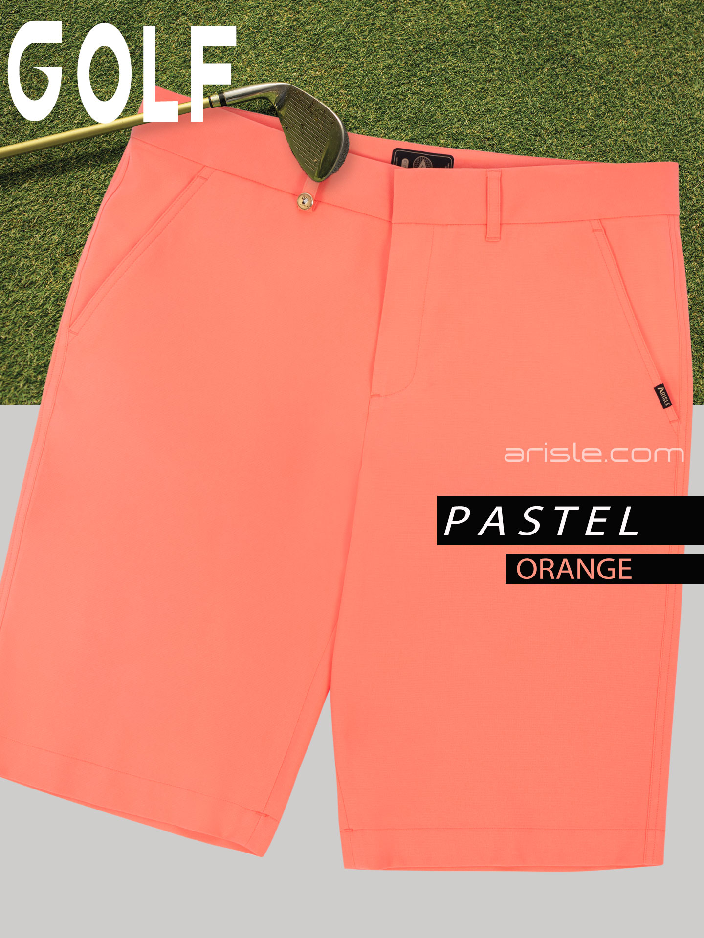 Quan-Short-Golf-ARISLE-Bossman-Pastel-Orange-10