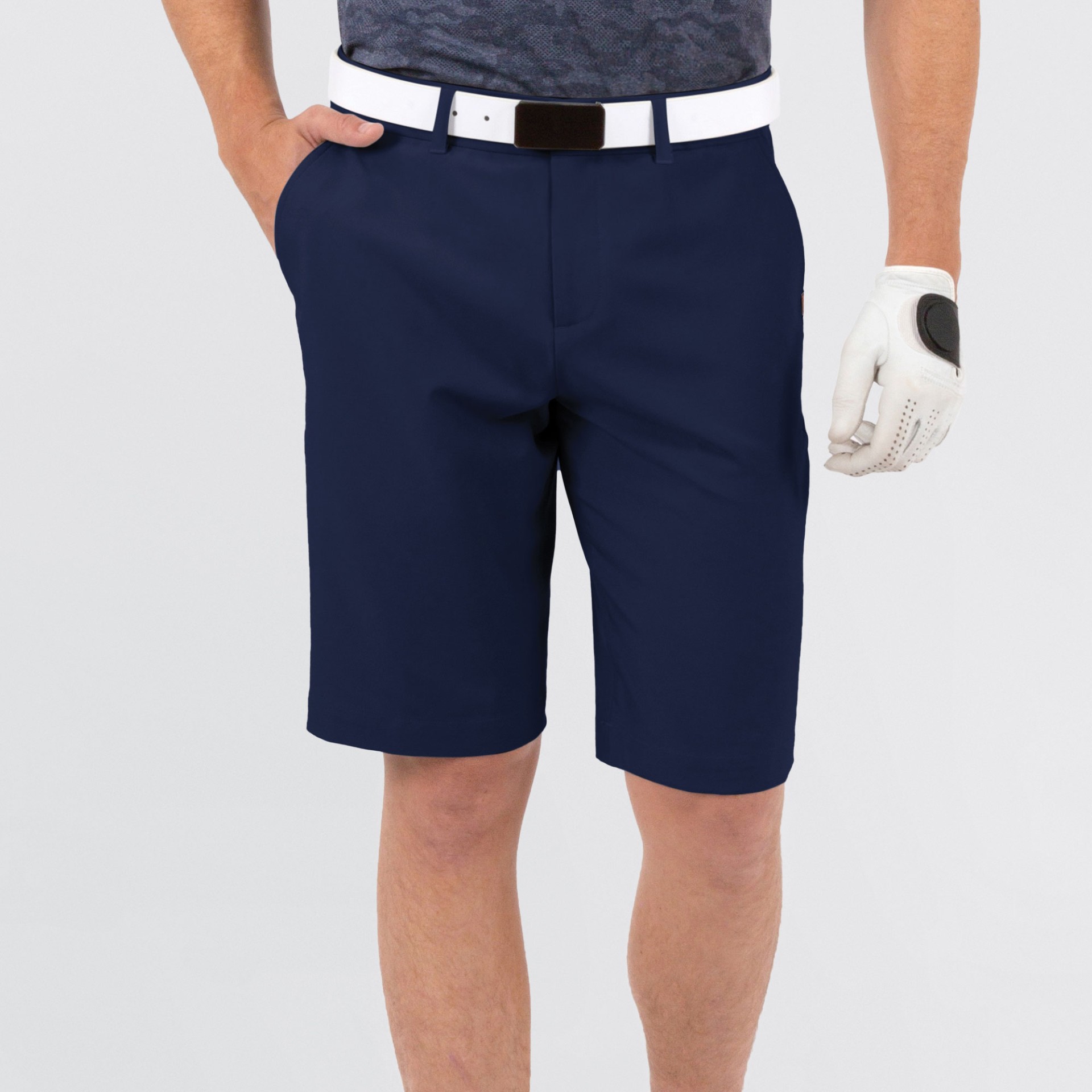 Quần Shorts Golf Arisle Bossman Space Blue