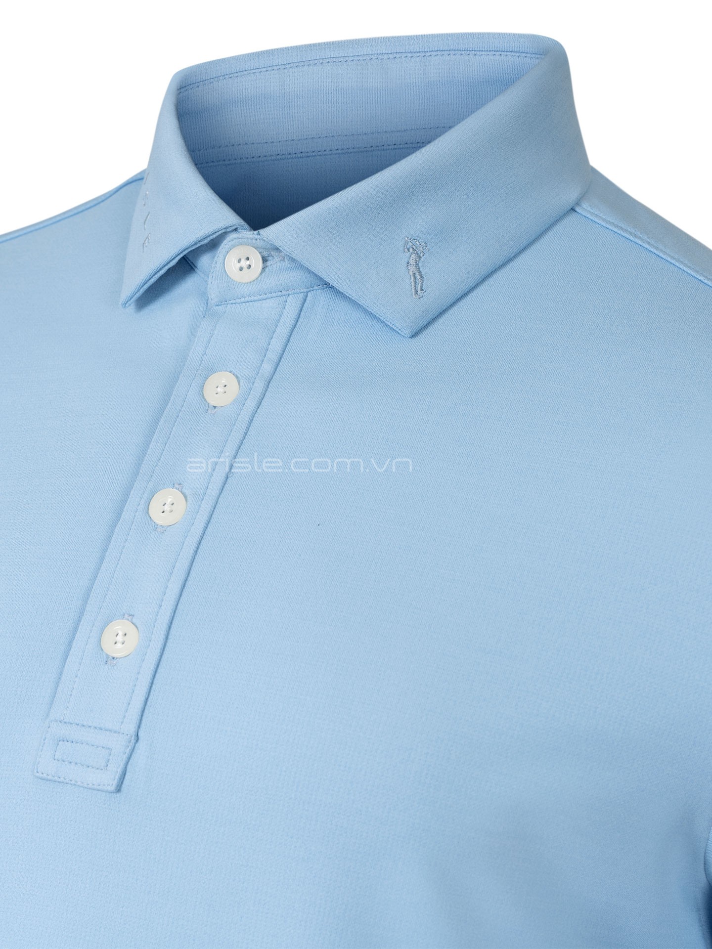 ÁO POLO GOLF LS BOSSMAN-FALL SWISS BLUE