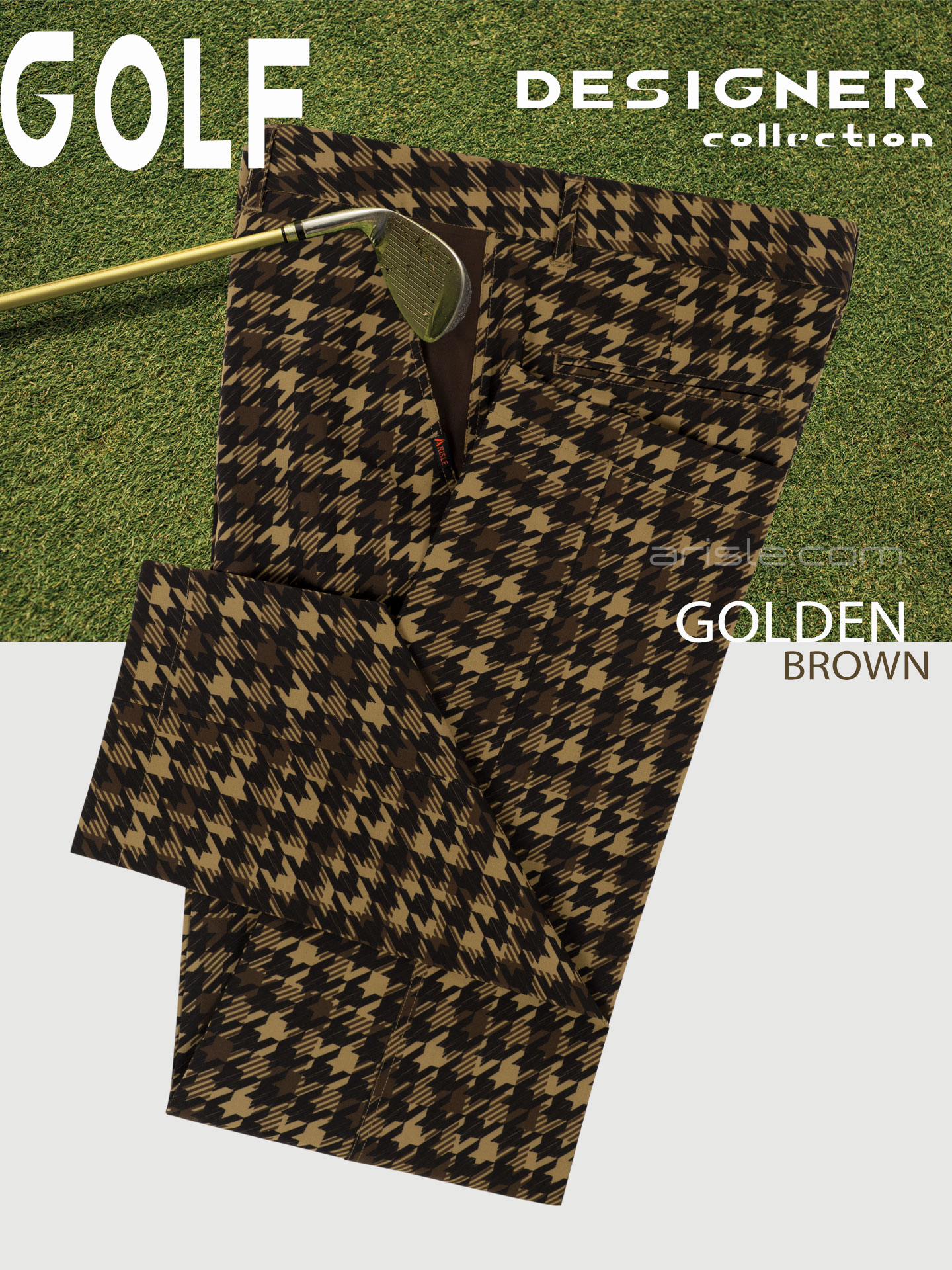Quan-Dai-Golf-Nam-ARISLE-Designer-Series-Pattern-Golden-Brown-5